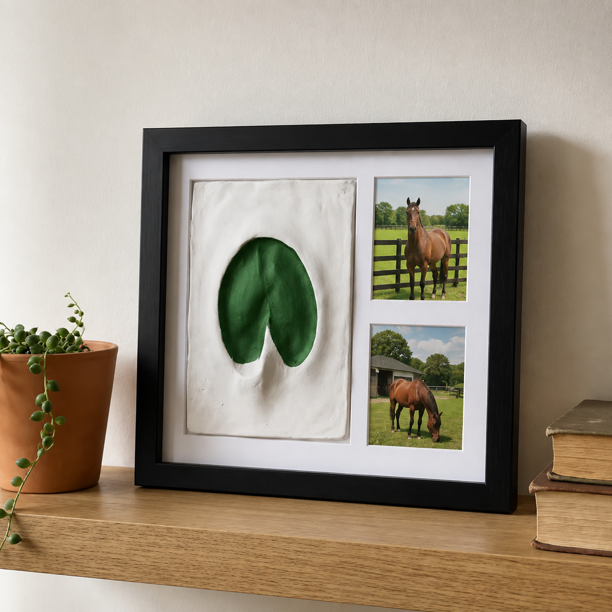 🐴Horse Hoofprint Keepsake Clay Kit💛Suitable for dogs, cats, babies, and couples.🖼️