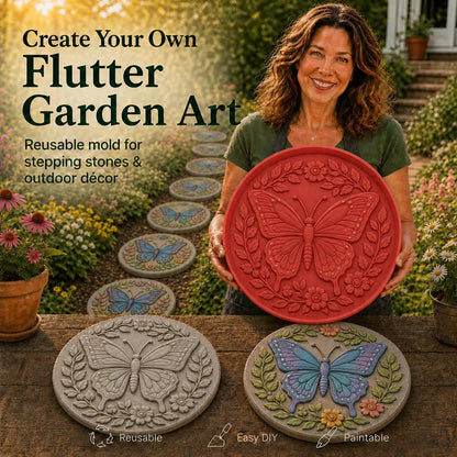 🐦 Hummingbird Garden Art Stepping Stone Mold