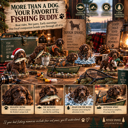 🎣🐾24 Days of Boykin Life – A Fishing Companion Christmas Collection