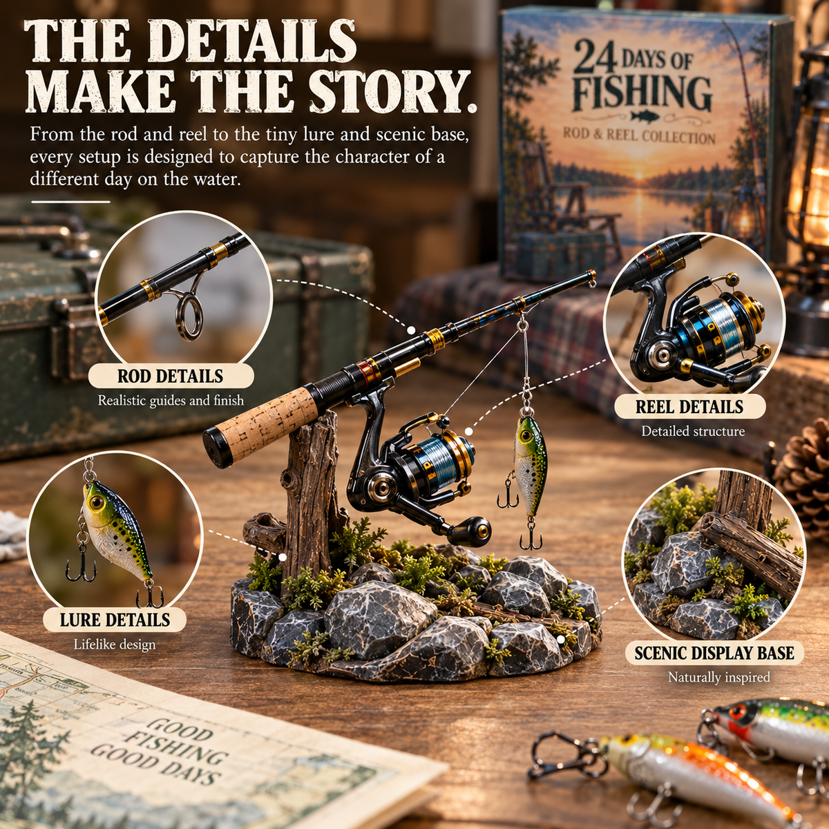🎣24 Days of Fishing – Rod & Reel Collector’s Edition