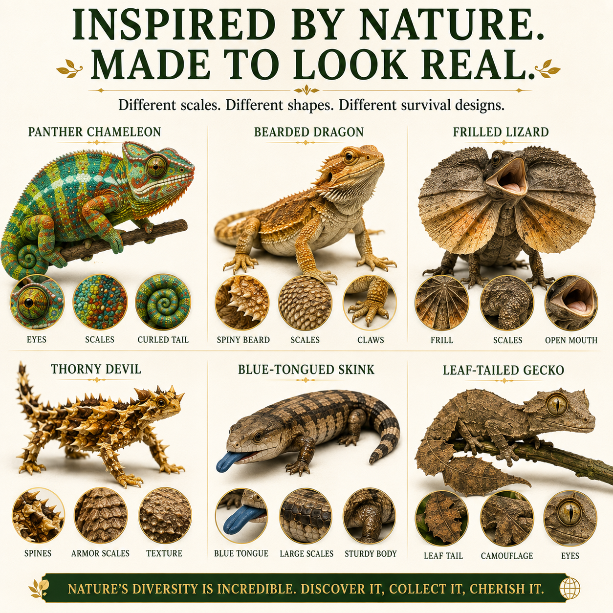24 Lizards. 24 Discoveries. One Extraordinary Collection. 🦎🌎