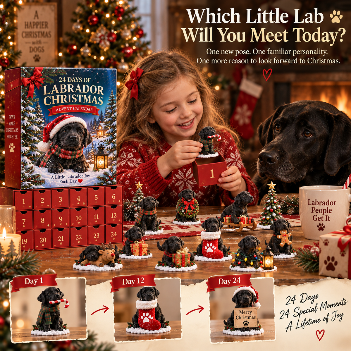 24 Days of Labrador Christmas – Black Lab Advent Calendar 🐾🎄