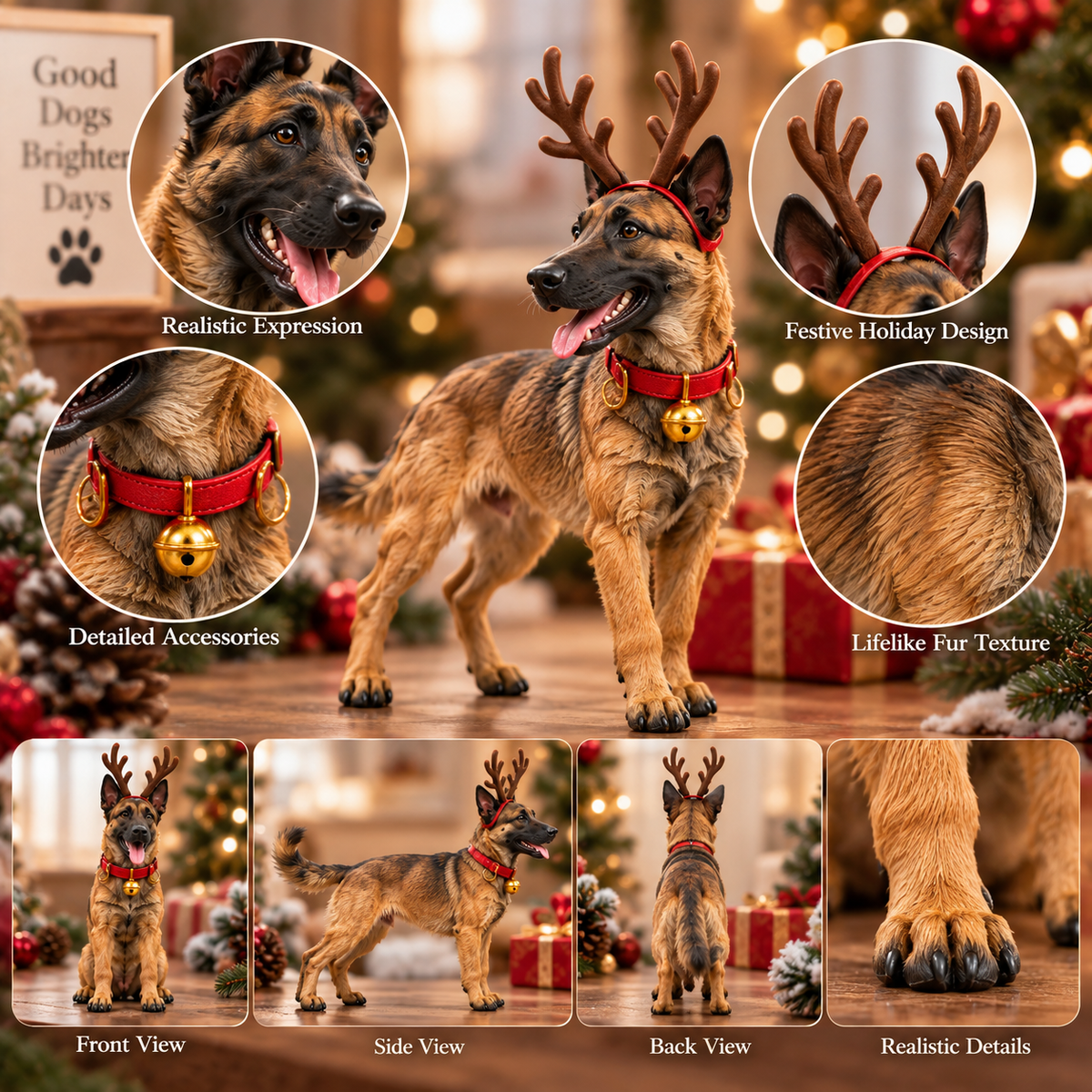 24 Days of Belgian Malinois Joy — 24 Unique Collectible Figurines