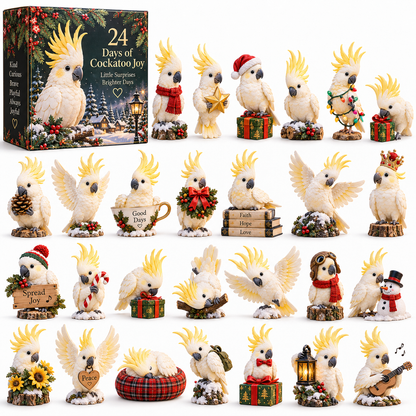 🐦 24 Days of Cockatoo Joy — 24 Little Personalities to Discover