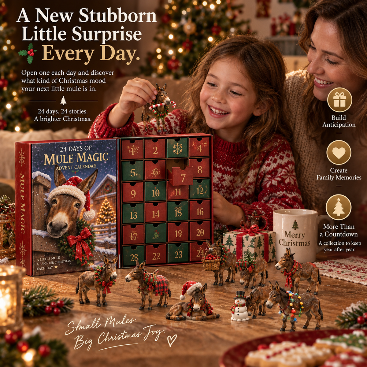 24 Days of Mule Magic – Christmas Advent Calendar 🫏🎄