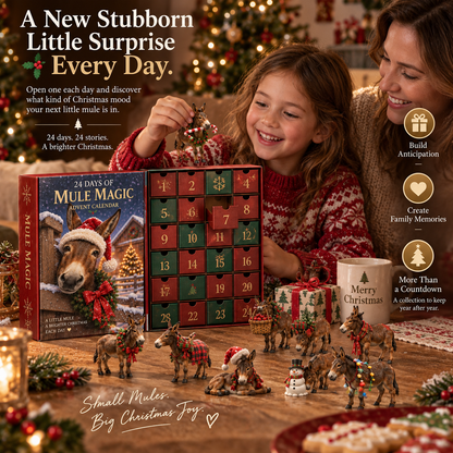 24 Days of Mule Magic – Christmas Advent Calendar 🫏🎄