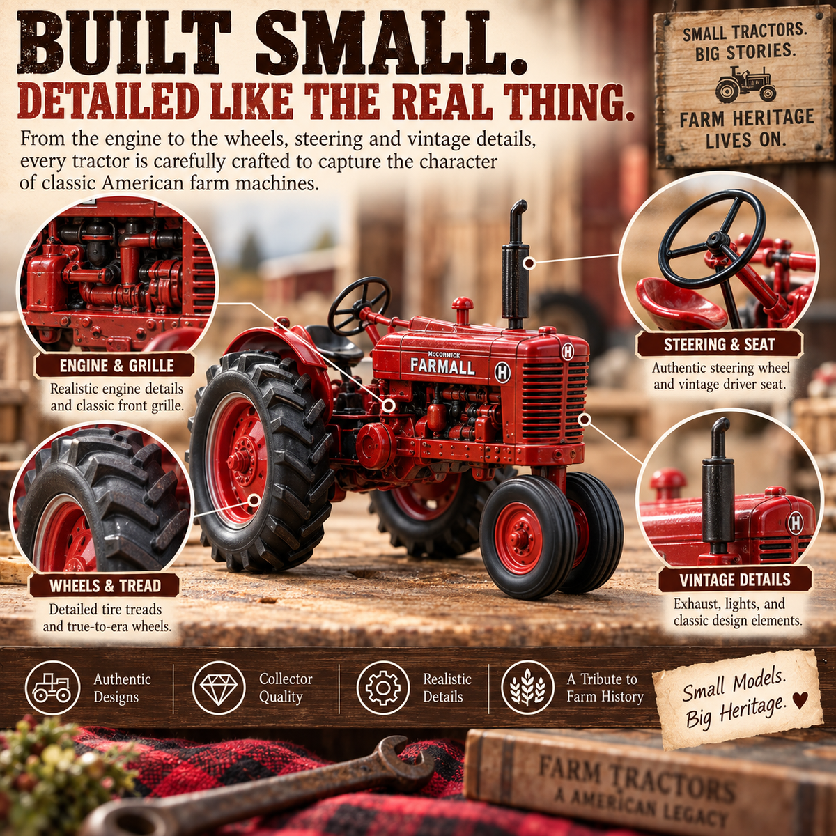 🚜24 Days of Vintage Farm Tractors – American Farm Classics