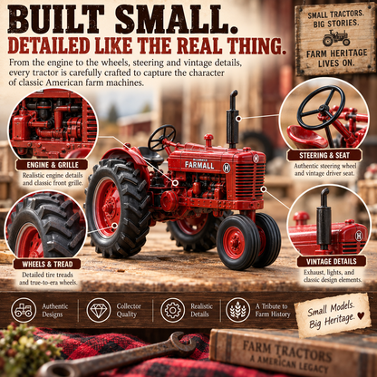 🚜24 Days of Vintage Farm Tractors – American Farm Classics