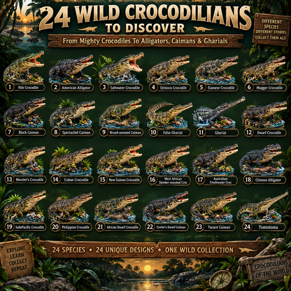 🐊 24 Days. 24 Wild Discoveries-CROCODILE WORLD