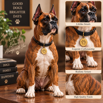 24 Days of Boxer Companions — 24 Unique Boxer Dog Collectible Figures