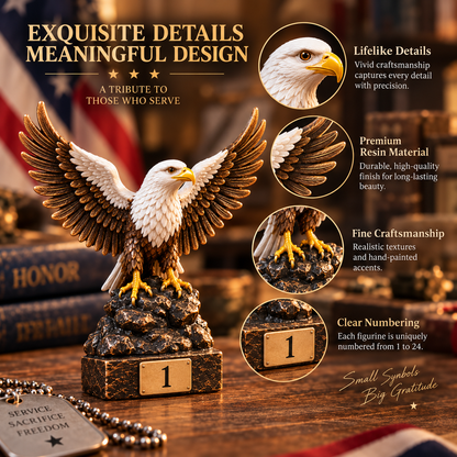 24 Symbols of Service & Home — A Meaningful Keepsake Collection for Veterans & Military Families