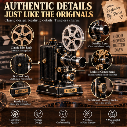 🎬24 Days of Cinema History – Vintage Movie Projector Collection