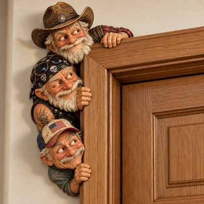 Old F*ckers Club “We Saw That” Door Topper – Funny Old Men Garage & Man Cave Decor