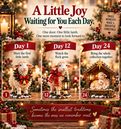 🐑 24 Days of the Christmas Lamb — A Journey of Faith, Hope & Love