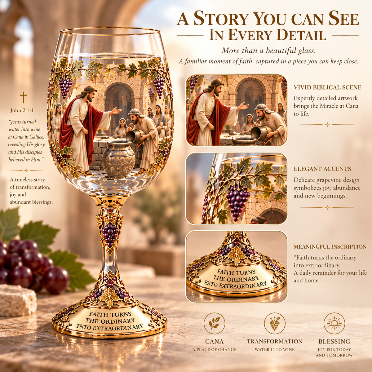 ✝️ Two Glasses. One Miracle. A Story Worth Keeping.