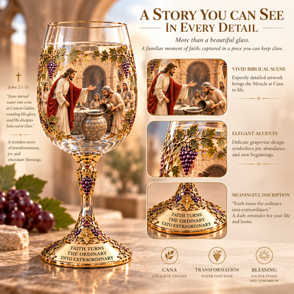 ✝️ Two Glasses. One Miracle. A Story Worth Keeping.