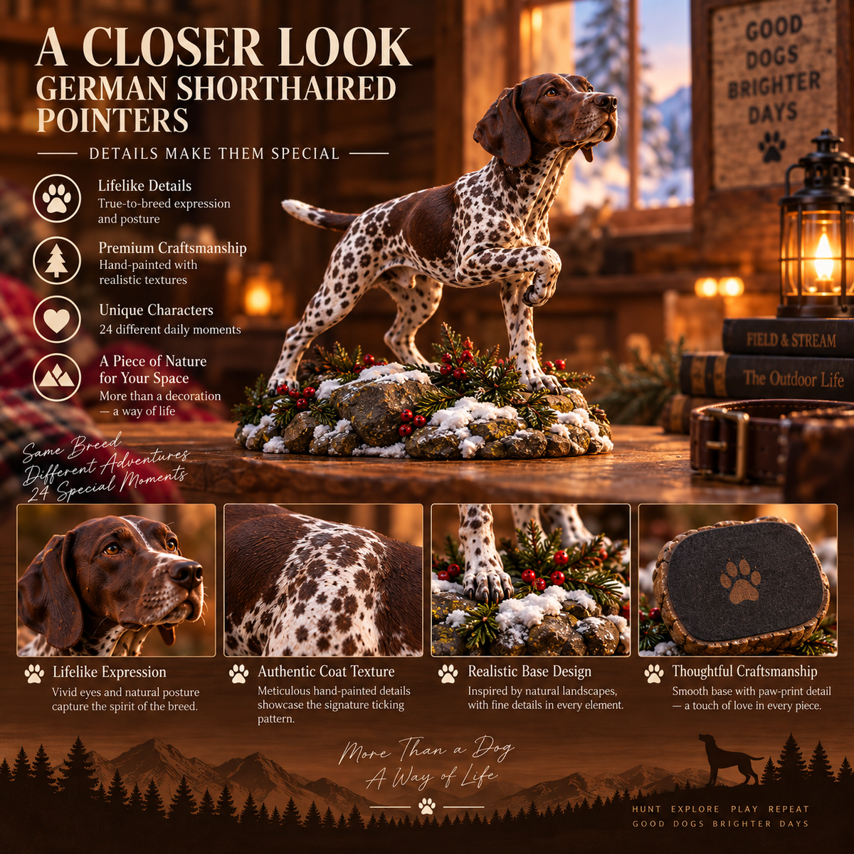 24 Days of German Shorthaired Pointers - 24 Adventures, One Loyal Companion