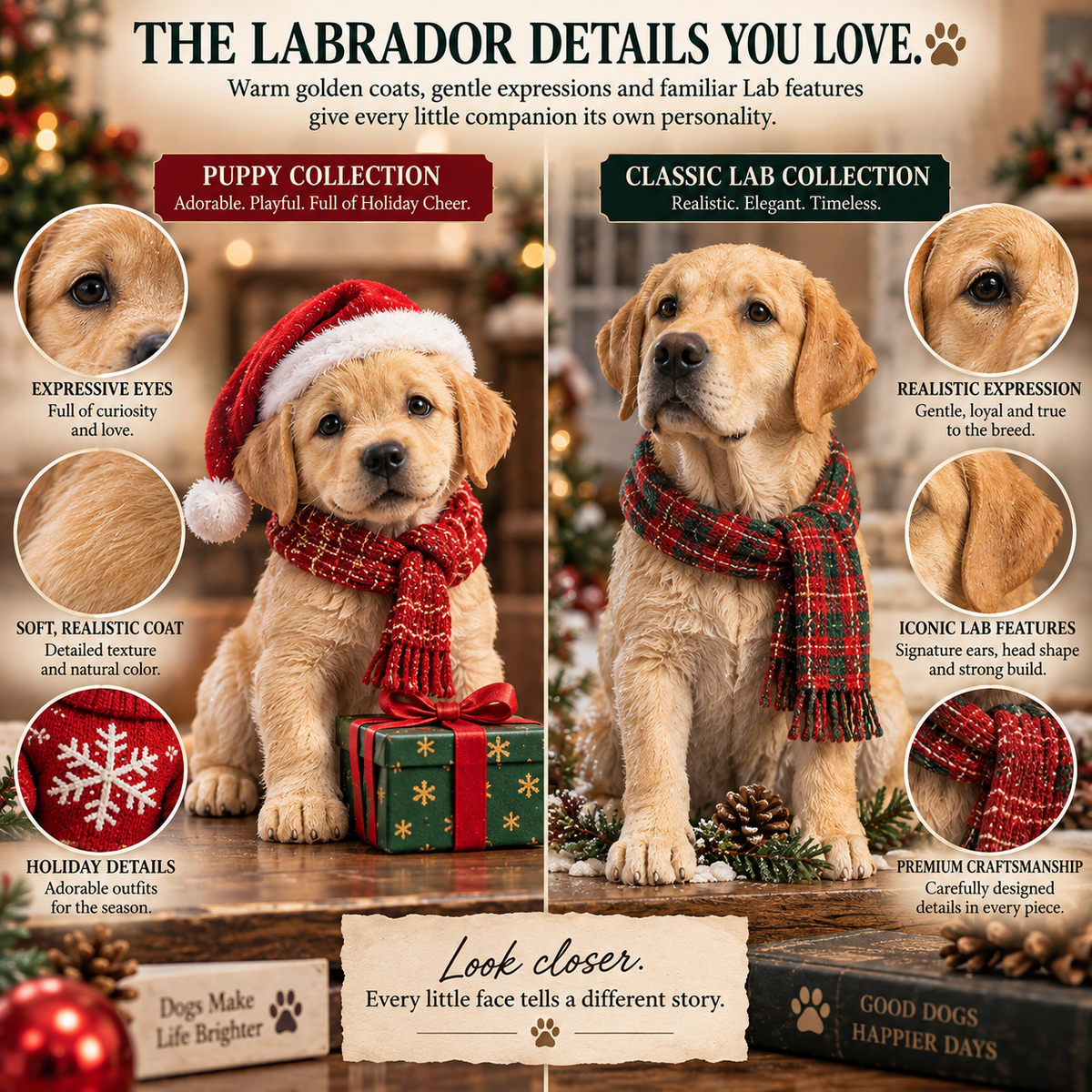 🐾24 Days of Labrador Love – Yellow Lab Holiday Collection