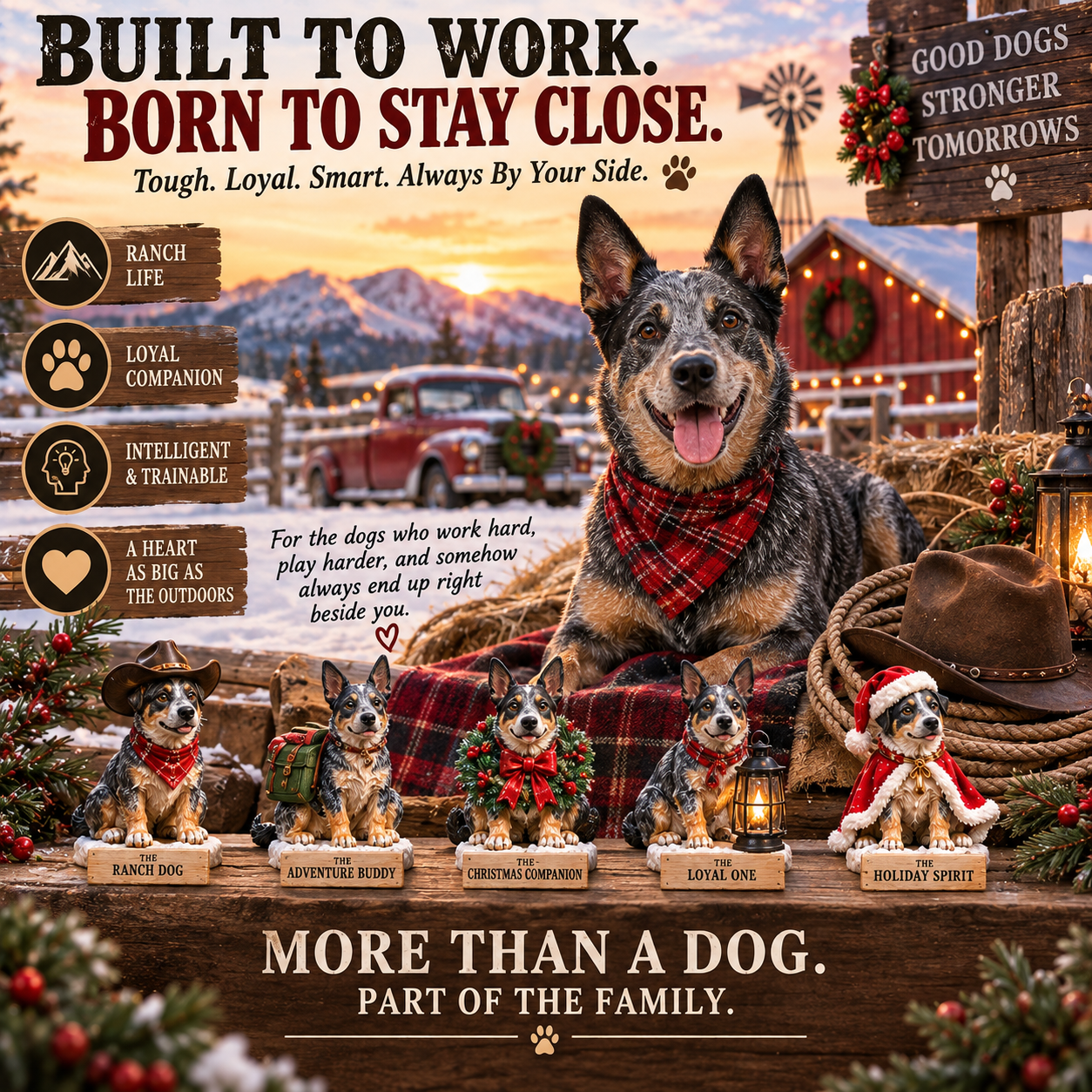 24 Days With Your Best Buddy – Blue Heeler Christmas Advent Calendar