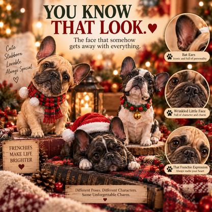 🎄 24 Days of Frenchie Joy — One Little Personality Every Day 🐾