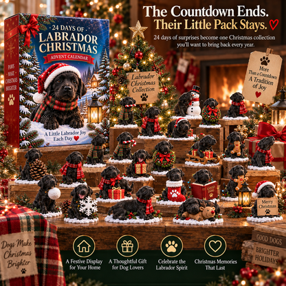24 Days of Labrador Christmas – Black Lab Advent Calendar 🐾🎄