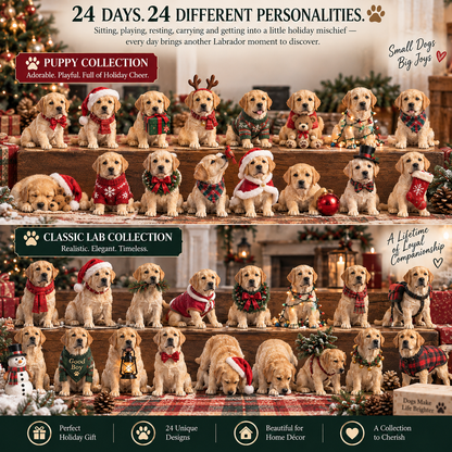 🐾24 Days of Labrador Love – Yellow Lab Holiday Collection