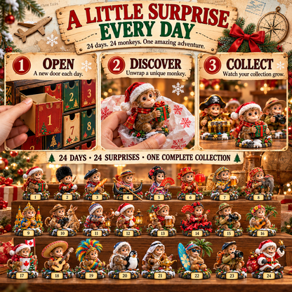 🐒 24 Days of Christmas Monkey Adventure