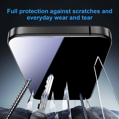 OneFish iPhone Screen Protector -4 Way Privacy Screen Protector 360° Anti-Spy