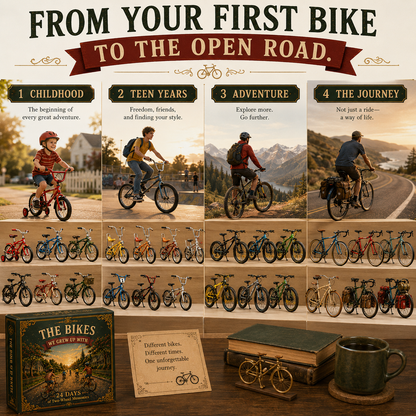 The Bikes We Grew Up With – 24-Day Vintage Bicycle Advent Calendar