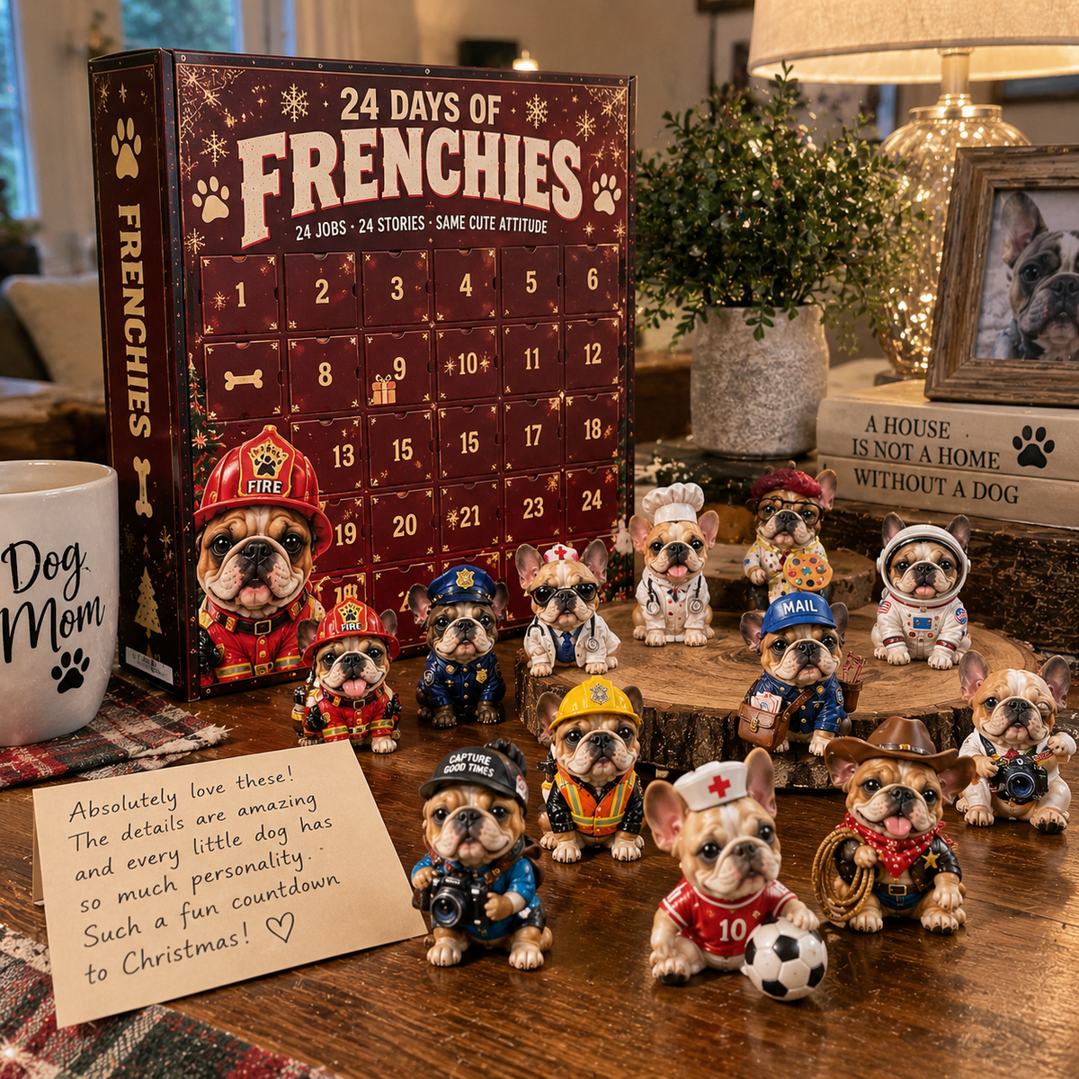 24 Days of Frenchie Personalities – Holiday Collectible Figure Collection 🐾