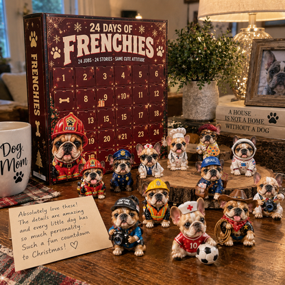 24 Days of Frenchie Personalities – Holiday Collectible Figure Collection 🐾