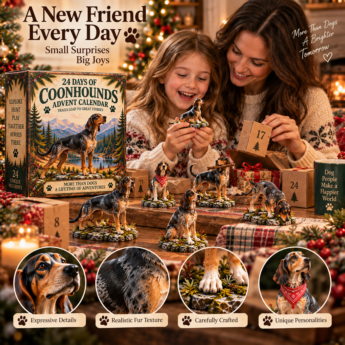 24 Days of Coonhounds — A Christmas Countdown of Trails, Loyalty & Adventure