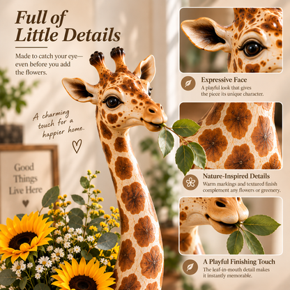 🦒 Not Your Ordinary Flower Vase