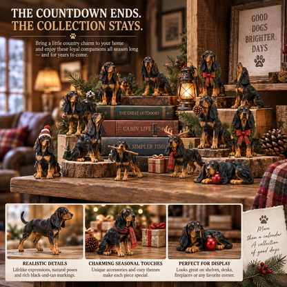 🐾 24 Days of Black & Tan Coonhound – Country Companions Advent Calendar