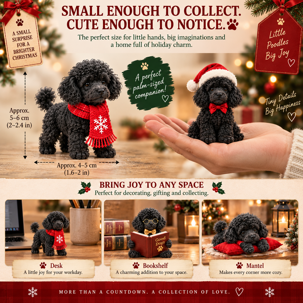 🐩24 Days of Poodle Joy – A Little Companion for Every Day