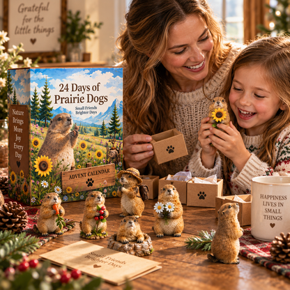 24 Days of Prairie Dogs – 24 Little Friends for Brighter Days 🌻