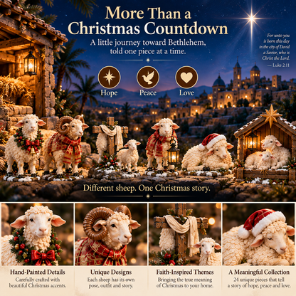 🐑 24 Days of the Christmas Lamb — A Journey of Faith, Hope & Love