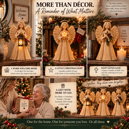Straw Angels of Light – Handcrafted-Inspired Symbols of Hope, Faith & Love ✨