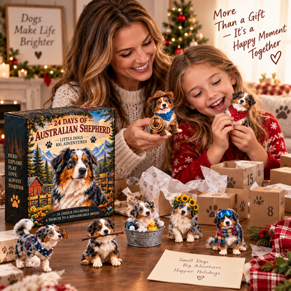 🐾 24 Days of Australian Shepherds — 24 Little Aussies, 24 Big Personalities