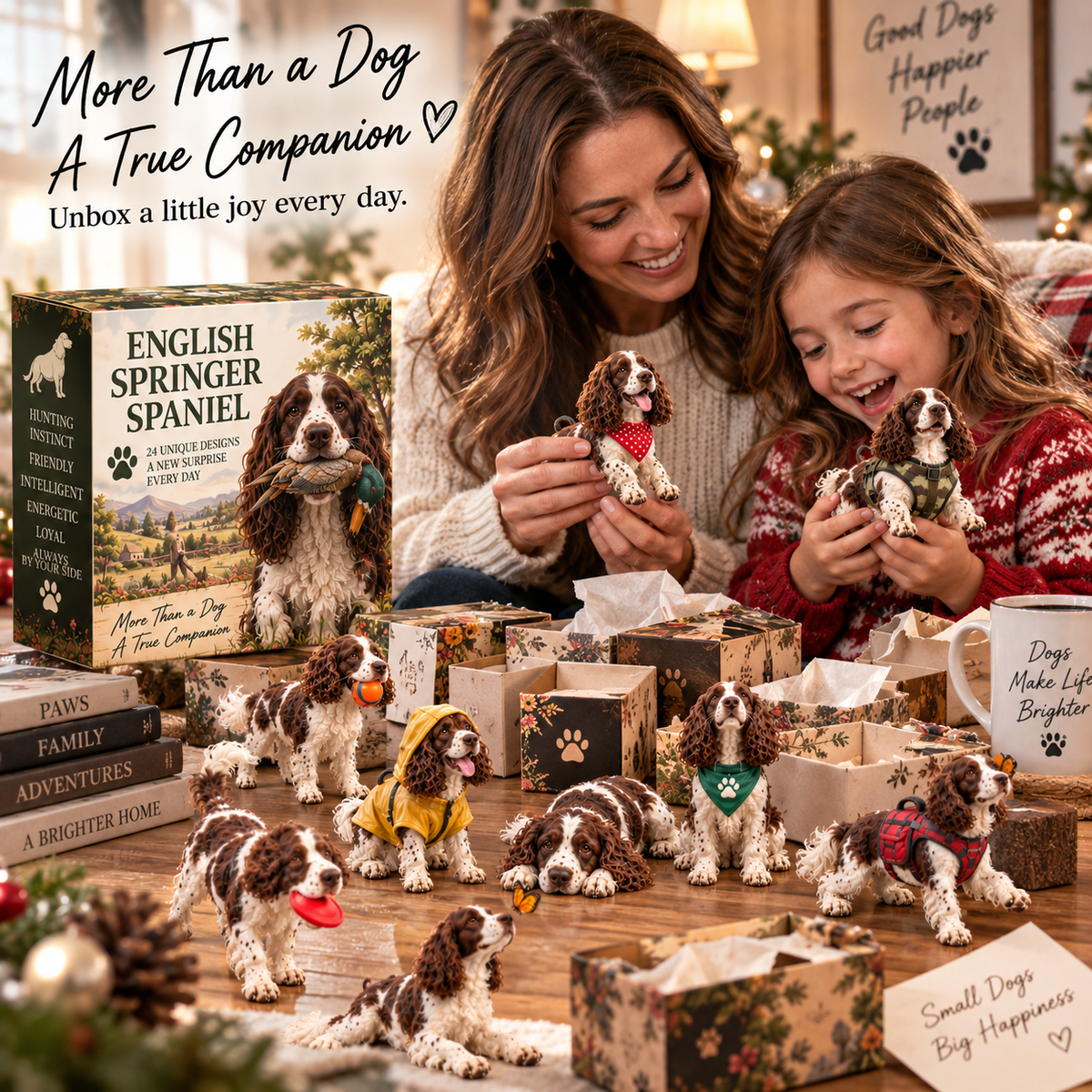 24 Days of English Springer Spaniels – 24 Personalities, One Unforgettable Pack