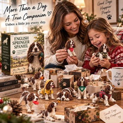 24 Days of English Springer Spaniels – 24 Personalities, One Unforgettable Pack