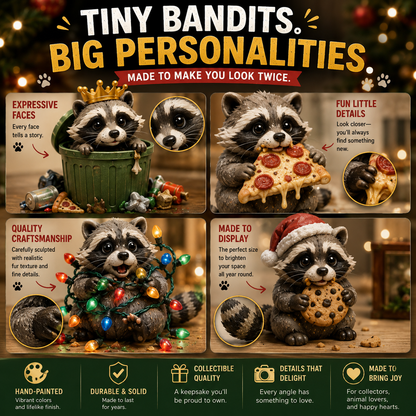 🦝 Backyard Bandits Advent Calendar – 24 Days of Tiny Trouble