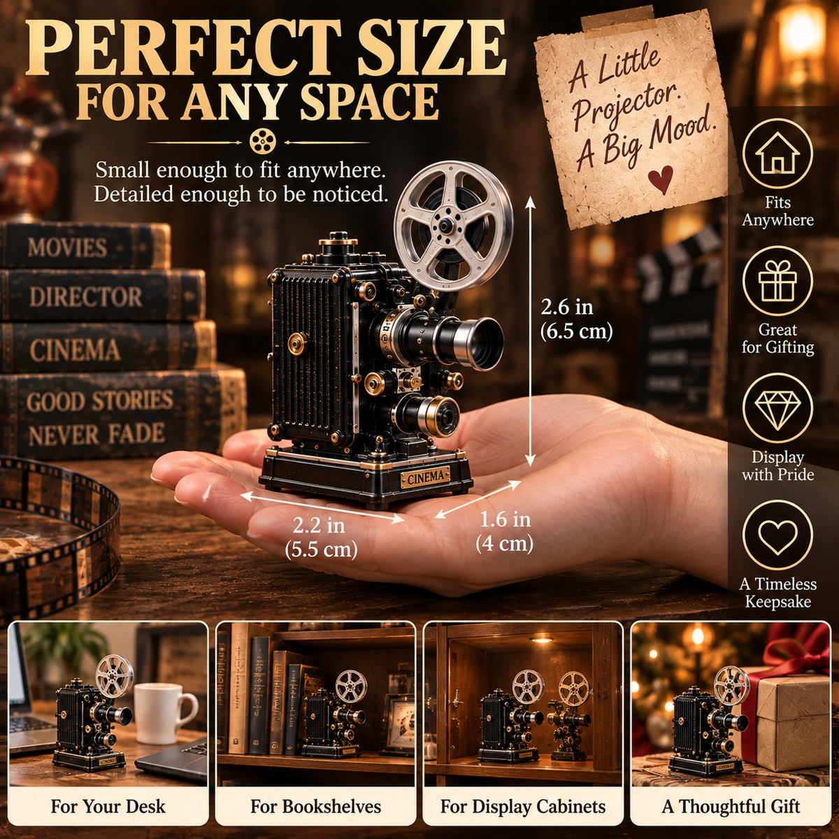 🎬24 Days of Cinema History – Vintage Movie Projector Collection