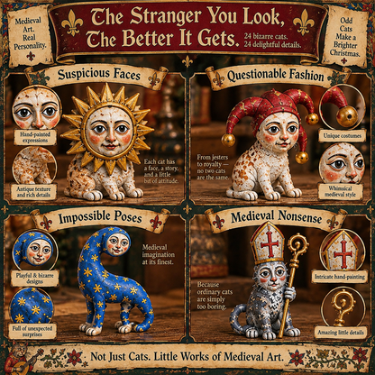 🐈🏰 24 Days of Ugly Medieval Cats