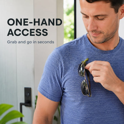 🐛 Snail-style magnetic glasses clip