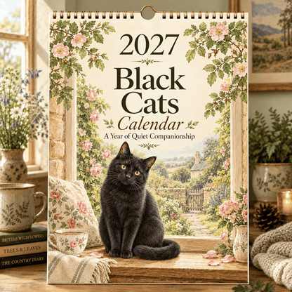 🐈‍⬛📅 2027 Black Cats Calendar - A Year Filled With Feline Charm