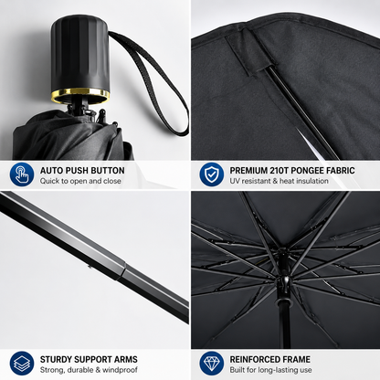 ✨️Last Day 49% OFF☀️🚗2026 Upgraded Car Windshield Sun Shade Umbrella