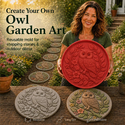 🐦 Hummingbird Garden Art Stepping Stone Mold