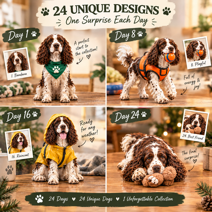 24 Days of English Springer Spaniels – 24 Personalities, One Unforgettable Pack