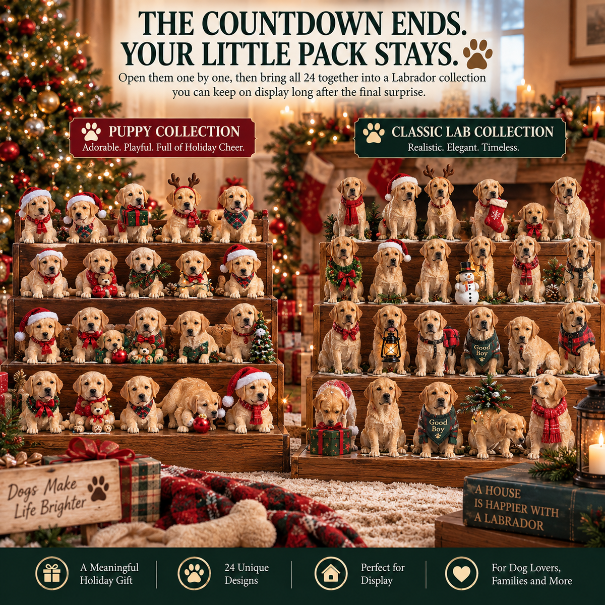 🐾24 Days of Labrador Love – Yellow Lab Holiday Collection